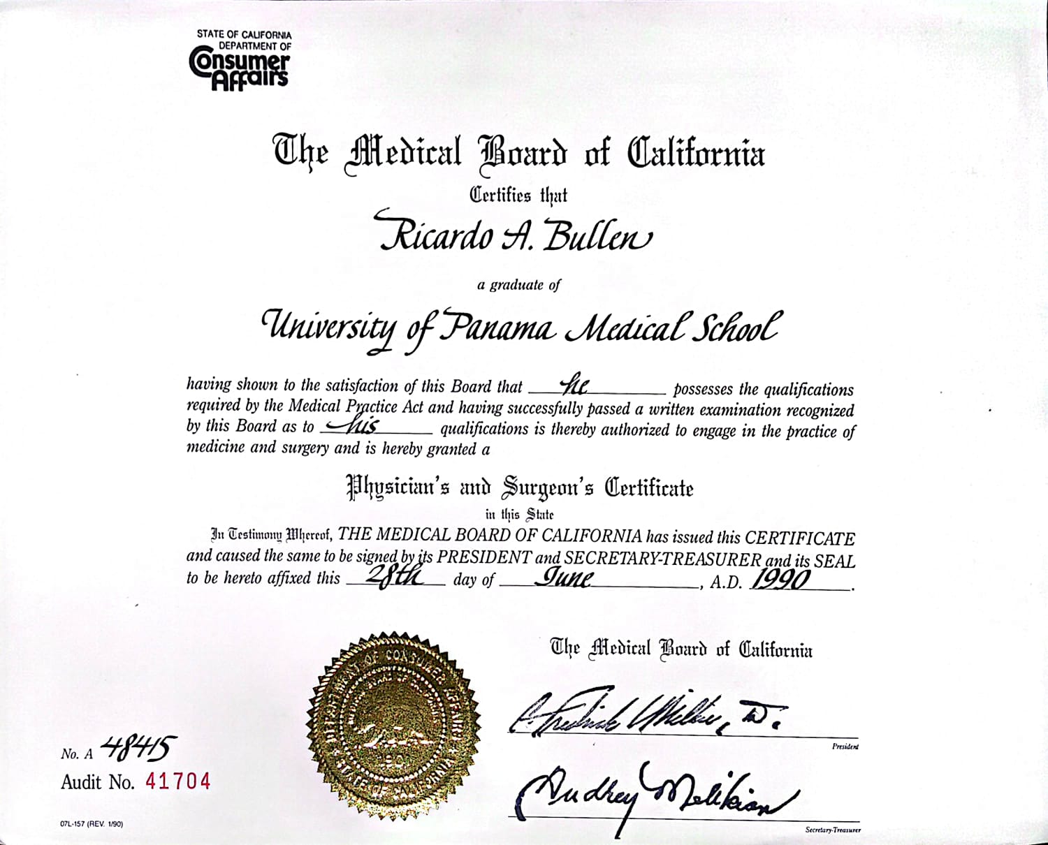 Certificate 5