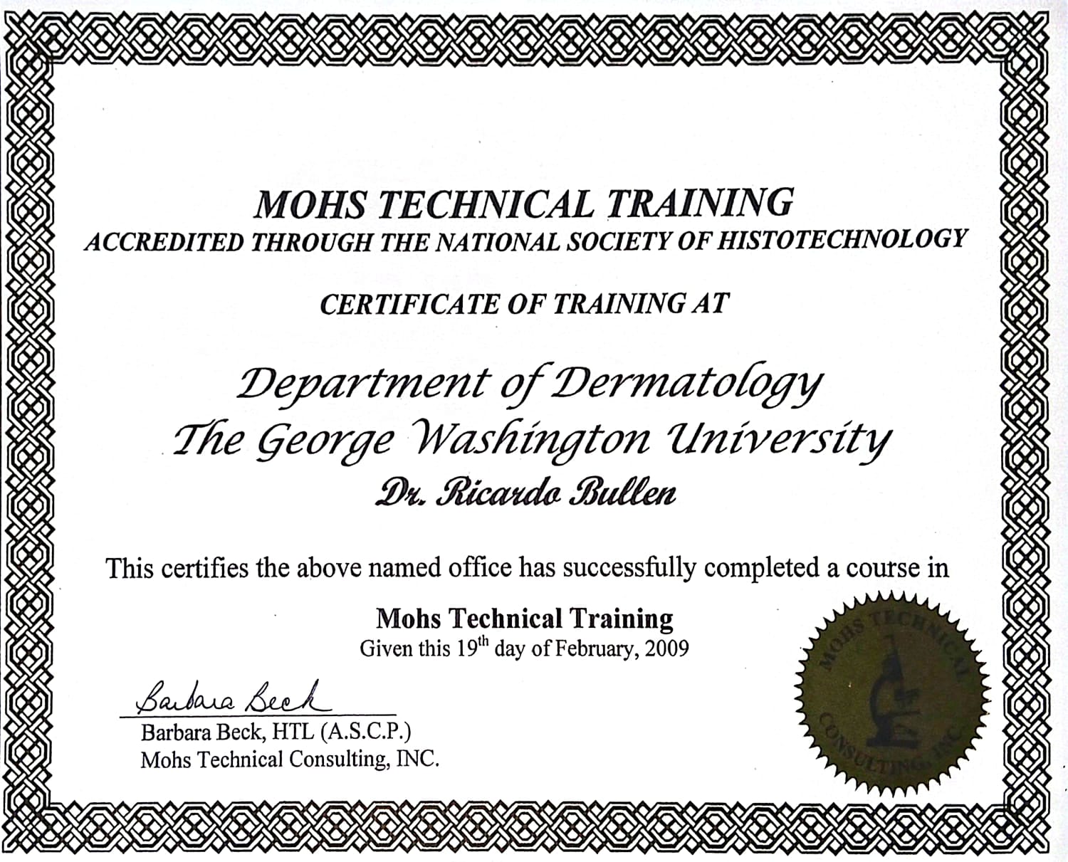 Certificate 14